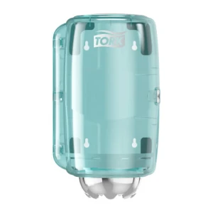 Dozownik Tork mini 658000 do ręczników w roli M1, turkus/biały