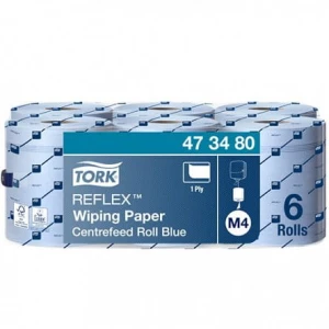  Ręcznik papierowy w roli Tork M4 473480 270 mb niebieski 1w a'6