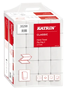 Ręcznik papierowy Katrin 35298 Classic 2-w Zig Zag 4000 szt biały