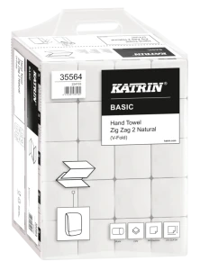 Ręcznik papierowy składany 35564 Katrin Basic Zig Zag 4000 2-w