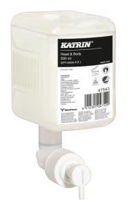 Mydło w płynie Katrin 47543 500 ml Head & Body, żel