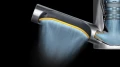 Suszarka do rąk Dyson Airblade 9kJ - HU03 650/900W, przepływy powietrza