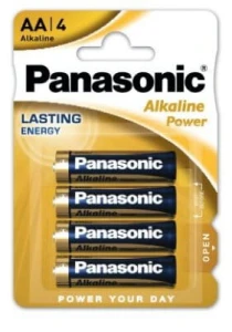 Bateria alkaliczna Panasonic AA  R6 a'4 1,5 V (4 szt w opakowaniu)