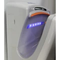 Suszarka kieszeniowa do rąk Eco Jet M73A moc 1400 W, kolor kremowy, podświetlenie