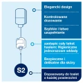 Dozownik Tork mini 561008 S2 do mydła w płynie 475 ml, czarny ABS