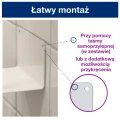 Osłona przeciw kapaniu mydła lub piany Tork 511058 czarna, montaż