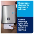 Elektroniczny dozownik Tork Matic 460001 do ręcznika w roli H1, stal nierdzewna
