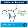 Dozownik Tork mini 658000 do ręczników w roli M1, turkus/biały
