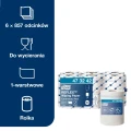 Ręcznik papierowy w roli Tork system M4, do dozowania centralnego, długość  300 m, kolor biały, jednowarstwowy