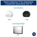 Papier toaletowy mini jumbo rola miękki Tork 110253 Premium, długość 170 m, celuloza dwuwarstwowa, system T2