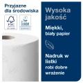Papier toaletowy w roli mini Tork SmartOne 472193 system T9, kolor biały, dwuwarstwowy, długość 112 m