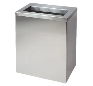 Kosz 25 L stal nierdzewna satyna