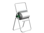 Stojak 01320 na czyściwa w rolach do szerokości 40 cm, biały
