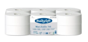 Papier toaletowy BulkySoft Premium 65908 mini jumbo 145m celuloza 2w