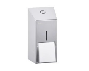 Dozownik DSM102 do mydła w płynie mini 0,4 L stal mat, nalewany