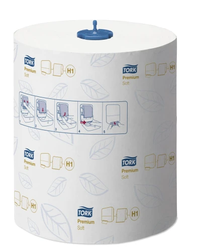 Ręcznik papierowy w roli Tork Matic 290016, extra miękki, długość 100 m, biała celuloza dwuwarstwowa TAD, bardzo chłonny