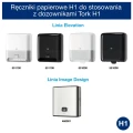 Ręcznik papierowy w roli Tork Matic 290016, extra miękki, długość 100 m, biała celuloza dwuwarstwowa TAD, bardzo chłonny