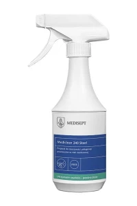 MEDICLEAN 240 Steel Preparat do czyszczenia i pielęgnacji stali nierdzewnej 500ml. Spray /12/