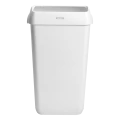 Katrin 91899 kosz na odpady 25 L z przykrywką, biały plastik ABS