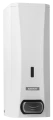 Dozownik Katrin 982517 do mydła w płynie lub w piance, pojemność 1000 ml - metalowy, biały