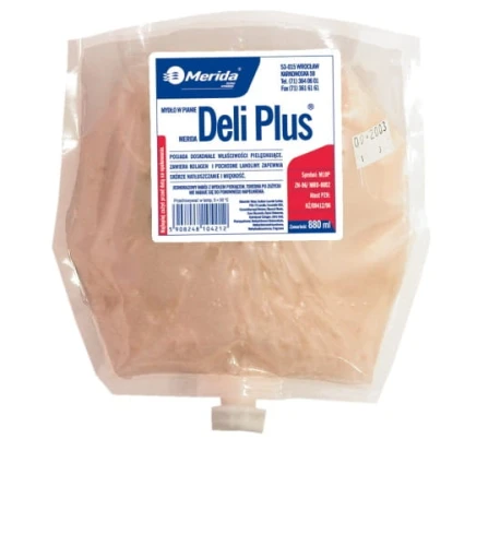 Mydło w pianie Merida Deli Plus M10, pojemność 880 ml = 1500 doz