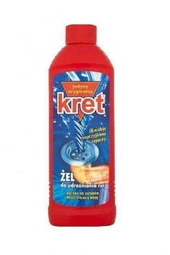 Kret żel 500 ml do udrożniania rur kanalizacyjnych