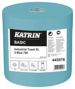 Czyściwo papierowe Katrin Basic XL2 Blue 445576 dług. 187 m 2-w
