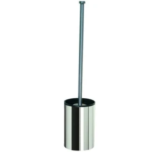 Szczotka do WC SZ18C stojąca krótka tuba, stal  nierdzewna polerow
