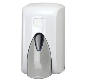 Dozownik do mydła w pianie 500 ml - nalewane mydło, biały plastik