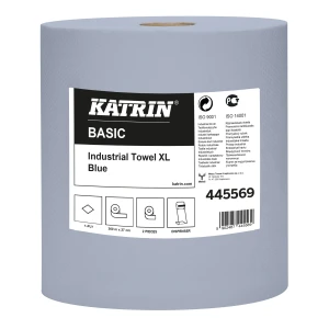 Czyściwo papierowe Katrin Basic XL Blue 445569 dług. 360 m 1-warstw.