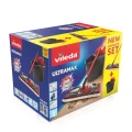 Vileda Zestaw UltraMax BOX - mop płaski + wiadro, opakowanie karton