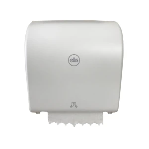 Dozownik Lamix 1151 do ręczników w roli autocut, biały z obcinarką