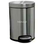 Kosz pedałowy KIM415 Silent Serene 20 L, stal nierdzew matowa