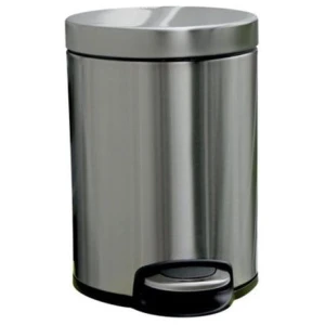 Kosz pedałowy KIM414 Silent Serene 12 L, stal nierdzew matowa