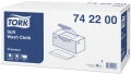 Ręczniki do mycia ciała Tork Premium 742200, w opakowaniu 135 szt, kolor biały, miękki jednowarstwowy, w kartonie 8 pakietów po 135 szt