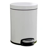 Kosz pedałowy KIB415 poj. 20 L Silent Serene metalowy biały